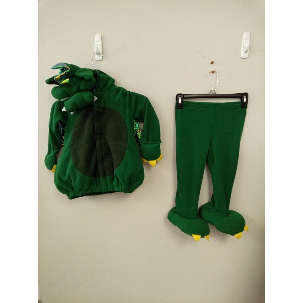 Old Navy Boy's Green Dragon Halloween costume 2T-3T